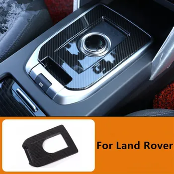 Для Land Rover Discovery Sport 2015-2019 с рисунком из углеродного волокна, аксессуары для модификации интерьера, партнерская панель центрального управления