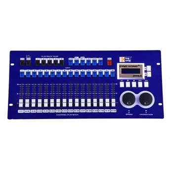 НОВЫЙ Профессиональный DMX-контроллер King Kong KK-256, 256 Каналов DMX, Встроенных в 35 Графических Элементов Для 16шт Компьютерных Сценических Светильников