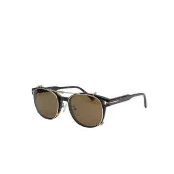 солнцезащитные очки tom Ford rectangle женские брендовые дизайнерские черные леопардовые модные пляжные Солнцезащитные Очки TF5865 festival oculos de sol feminino